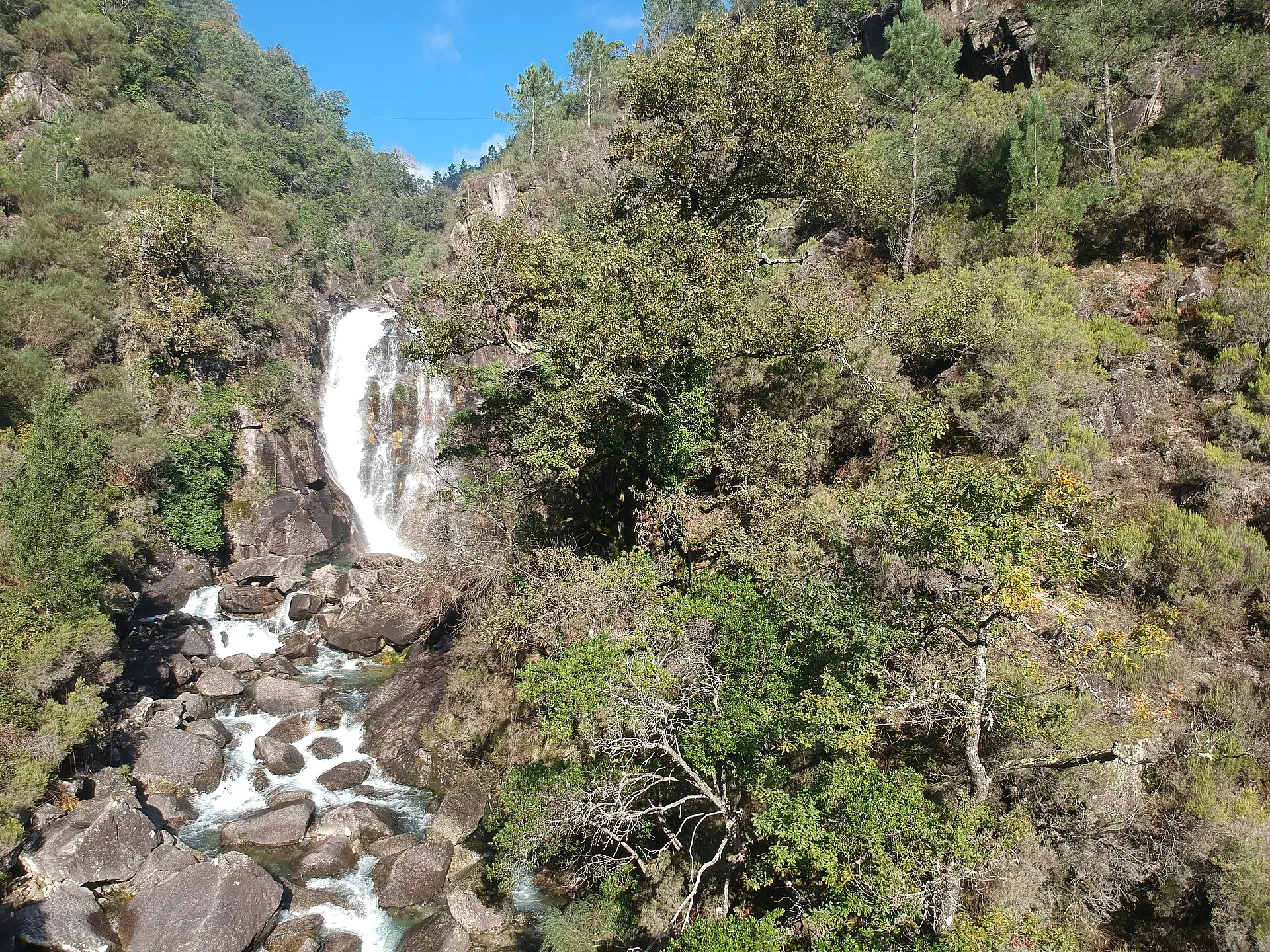 Waterfall in the Peneda-Gerês National Park